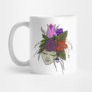 Flowers in my hair Mug